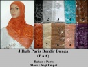 Jilbab Paris Bordir Bunga (PAA)